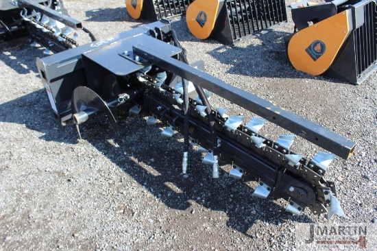 Wolverine 60" hyd skid mount ditch witch