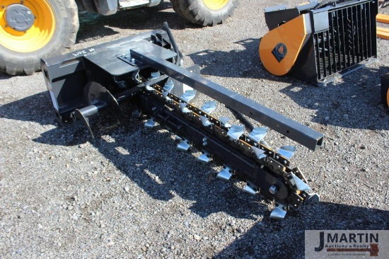 Wolverine 60" hyd skid mount ditch witch