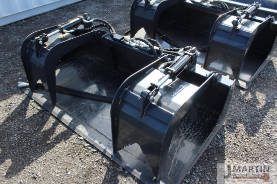 Wolverine 72" hyd grapple bucket