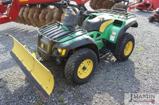 JD Buck 500 CVT 4 wheeler