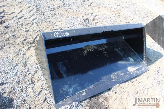 Kivel 66'' skid mount material bucket