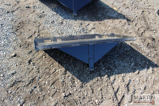 Kivel skid mount receiver hitch