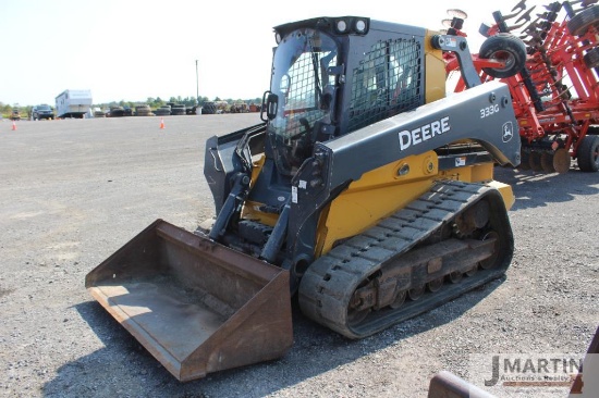 2016 JD 333G track skid loader