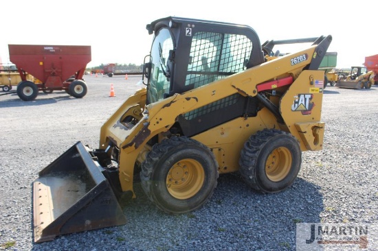 2020 Cat 262D3 skid loader