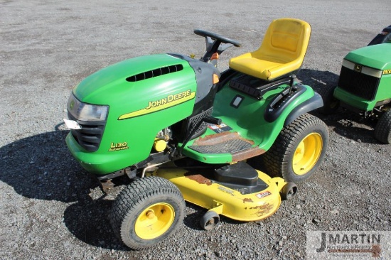 JD L130 mower