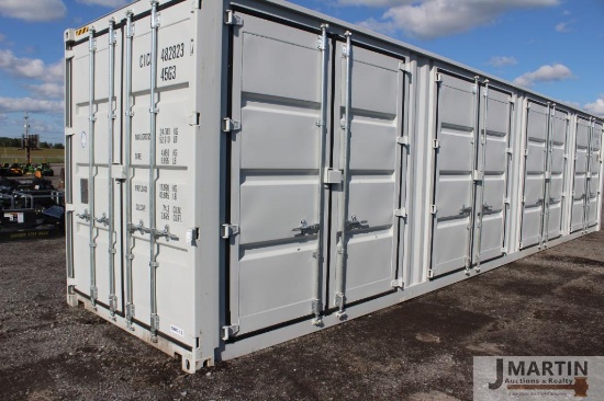 40' Storage container w/ side doors