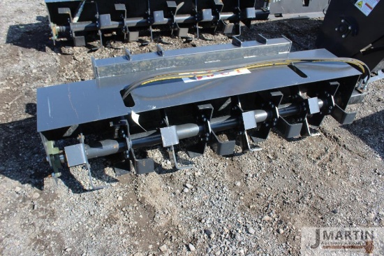 JCT 72'' skid mount rototiller (new)