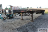 1997 Trail Mobile 53' flatbed semi trailer