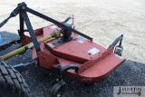 Bush Hog RDTH72 6' 3pt finish mower (manual in office)
