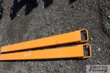 Wolverine 7' pallet fork extensions