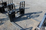 Kivel 4200# skid mount pallet forks