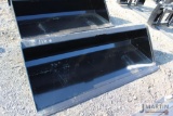 Kivel 78'' skid mount material bucket