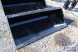 Kivel 78'' skid mount material bucket