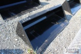 Kivel 72'' skid mount material bucket