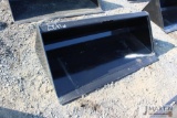 Kivel 66'' skid mount material bucket