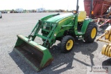 JD 3320 compact tractor w/ 300CX loader