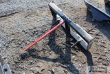 Kivel skid mount bale spear