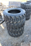 Set of 4-10-16.5NHS skid loader tires (x4)