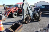 Bradco BH611 skid mount backhoe