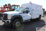 2012 Ford F550 utility truck