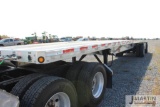 2007 Reitnauer 48' alum flat bed trailer