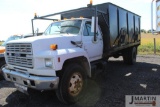 1990 Ford F600 grain truck