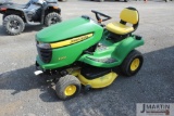 JD X300 riding mower