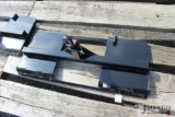 Skid mount receiver hitch