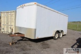 2000 Continental Cargo 16' enclosed trailer