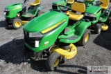 JD X300 mower