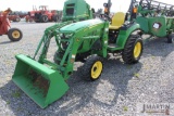 2018 JD 2038R compact w/ 2020R loader