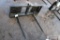Skid mount double bale spear