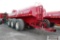 2016 Jamesway MaxX Trac 7400gal liquid manure spreader