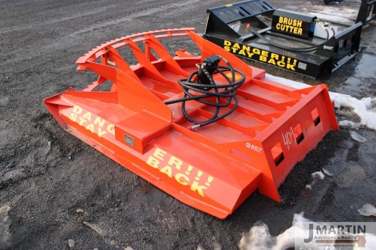 AGT 72'' unused skid mount hyd rotary mower
