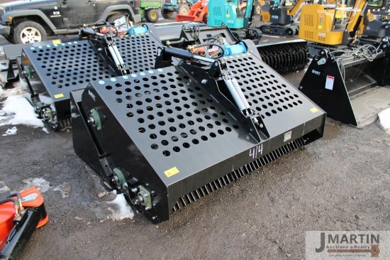 Topcat 72'' unused skid mount landscape rake