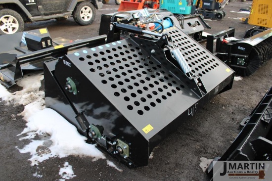 Topcat 72'' unused skid mount landscape rake