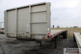 1991 Reitnour 45' alum flatbed trailer