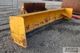 16? loader mount snow pusher