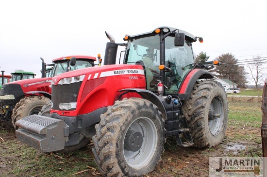 2012 Massey Furguson 8650 tractor