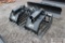 Skid mount 72'' 668# rock grapple bucket
