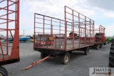 Pequea 8618 8.5'x 18' hay wagon