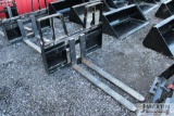Kivel 4200# skid mount pallet forks