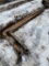2- 48? long pallet forks w/ 1- 3/4? mounting hole