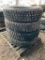 Set of 4- Falken 11R24.5 tires