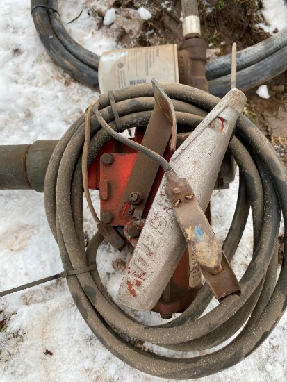 12 volt fuel transfer pump w/ 3/4? hose