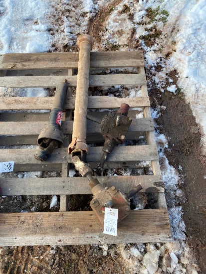 Pallet of auger pto?s & gearboxes