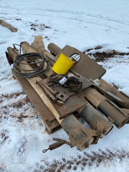 Folding Poly fertilizer auger
