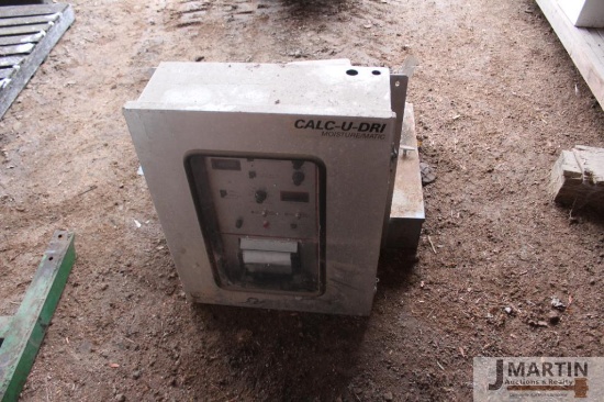 Calc-u-Dri dryer control with elect boxes