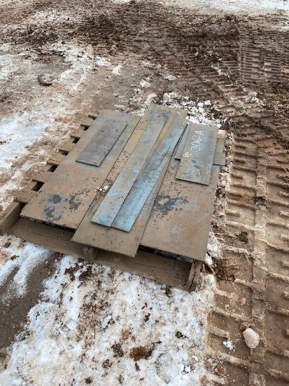 Pallet of misc 1/8 & 5/16? steel