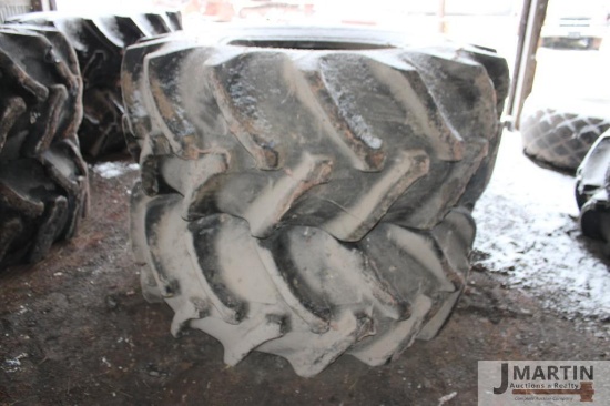 2-GoodYear 24.5-32 tires